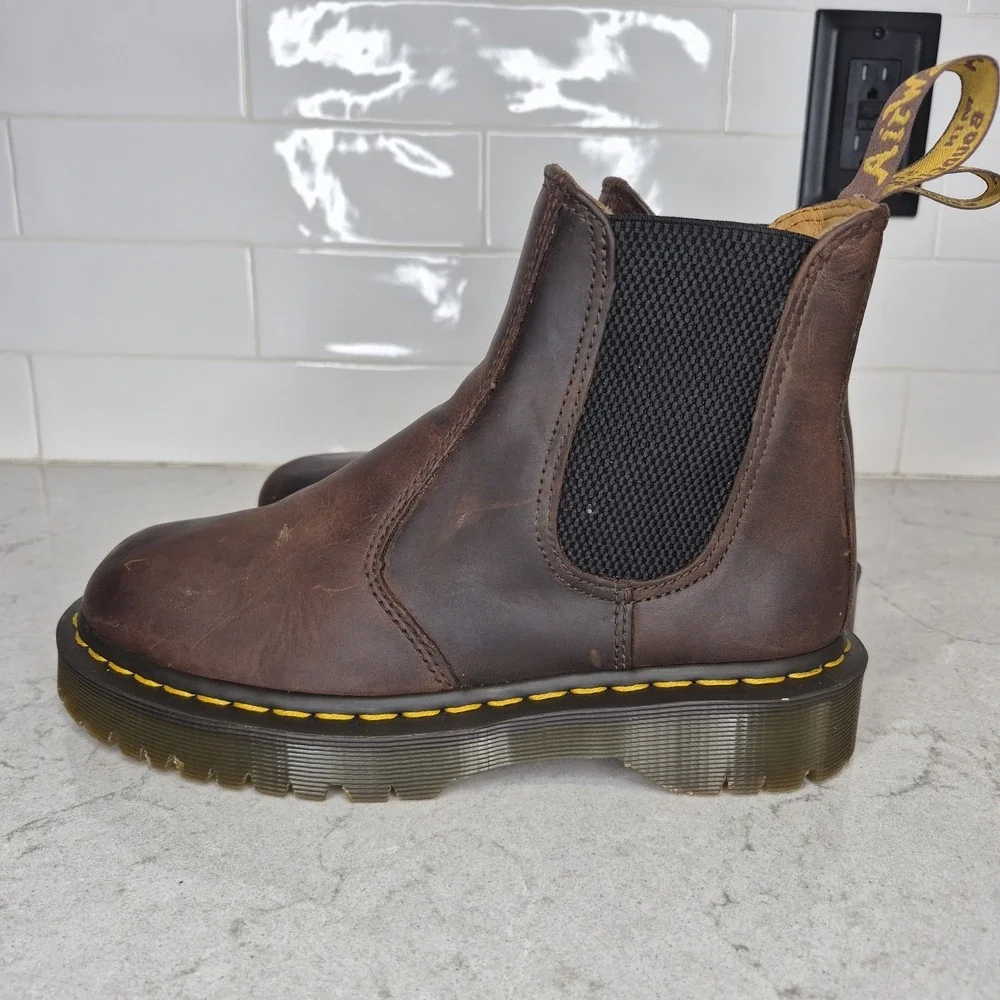 Dr. Martens 27896 Bex Chelsea Boots Dark Brown M 7 / L 8‎
